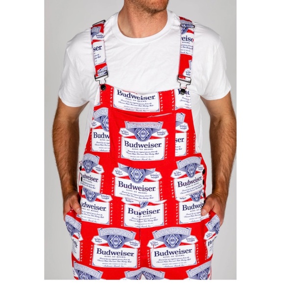Shinesty Budweiser beer me the remote overalls nwot SZ XL sold out online - Picture 4 of 7